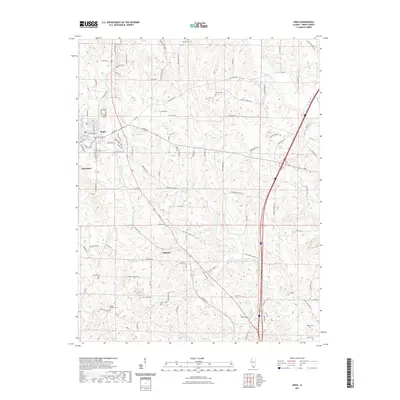 2021 Map of Anna, 2021 Print