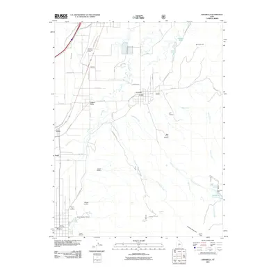 2011 Map of Annabella, 2011 Print
