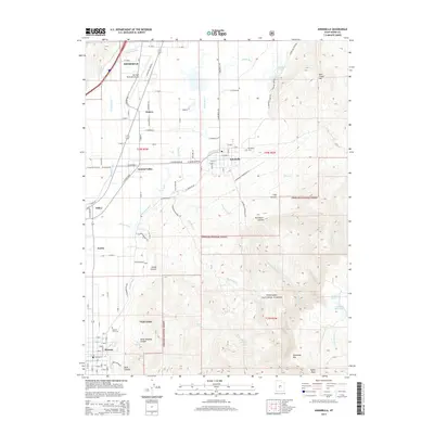 2014 Map of Annabella, 2014 Print