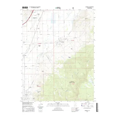 2017 Map of Annabella, 2017 Print