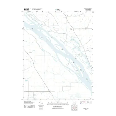 2011 Map of Annada, 2011 Print