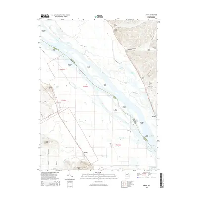 2014 Map of Annada, 2014 Print