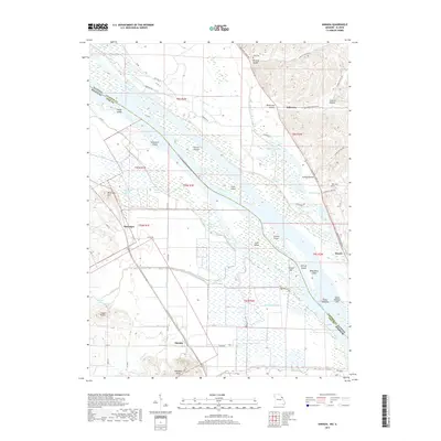 2017 Map of Annada, 2017 Print