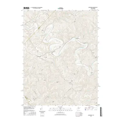 2016 Map of Annamoriah, 2016 Print