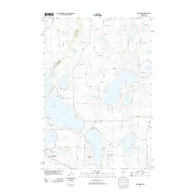 2013 Map of Annandale, 2013 Print