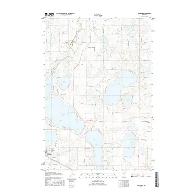 2016 Map of Annandale, 2016 Print