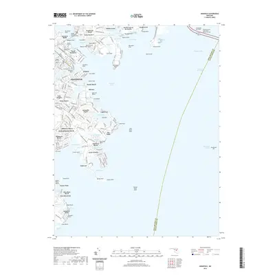 2019 Map of Annapolis, 2019 Print