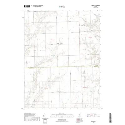 2018 Map of Annapolis, 2018 Print