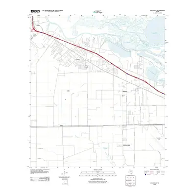 2010 Map of Annaville, 2010 Print
