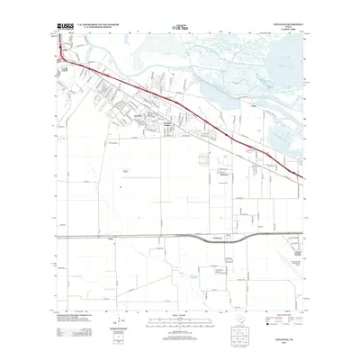 2013 Map of Annaville, 2013 Print
