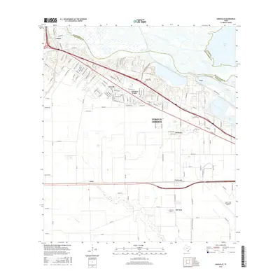 2016 Map of Annaville, 2016 Print