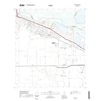 2019 Map of Annaville, 2019 Print