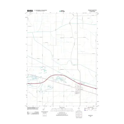 2012 Map of Annawan, 2012 Print