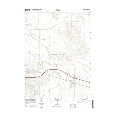 2015 Map of Annawan, 2015 Print