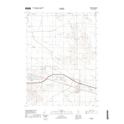 2018 Map of Annawan, 2018 Print