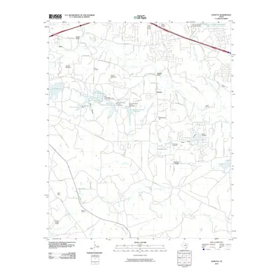 2010 Map of Annetta, 2010 Print