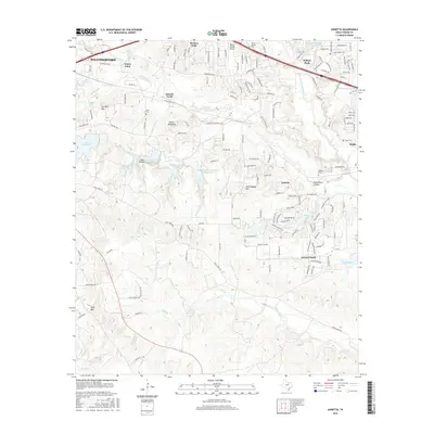 2016 Map of Annetta, 2016 Print