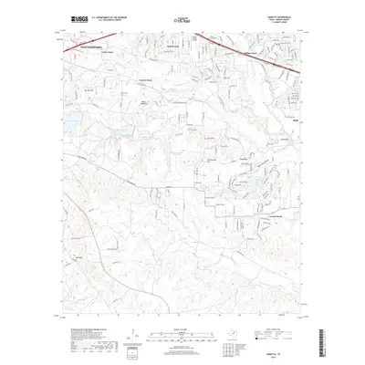 2019 Map of Annetta, 2019 Print