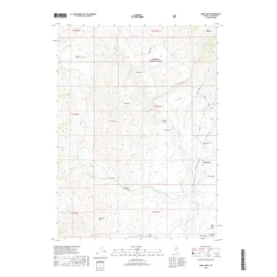 2018 Map of Annie Creek, 2018 Print