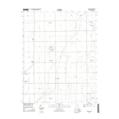 2015 Map of Anniston, 2015 Print