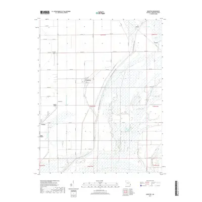 2017 Map of Anniston, 2017 Print