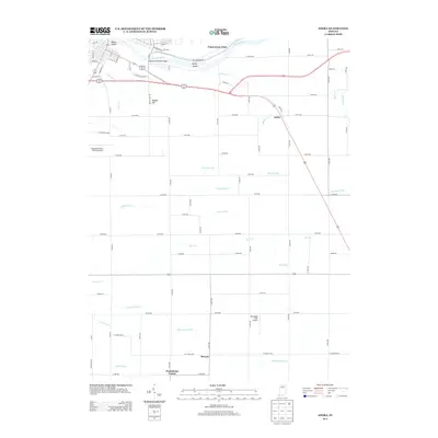 2013 Map of Anoka, 2013 Print