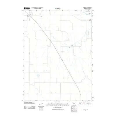 2011 Map of Anselmo, 2011 Print