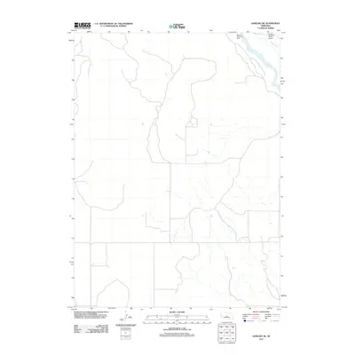 2011 Map of Anselmo NE, 2011 Print
