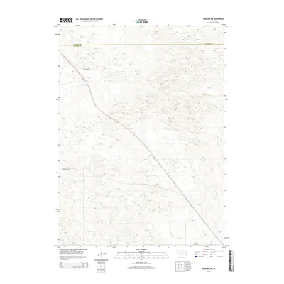 2014 Map of Anselmo NW, 2014 Print