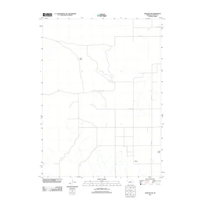 2011 Map of Anselmo SW, 2011 Print