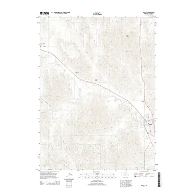 2014 Map of Ansley, 2014 Print