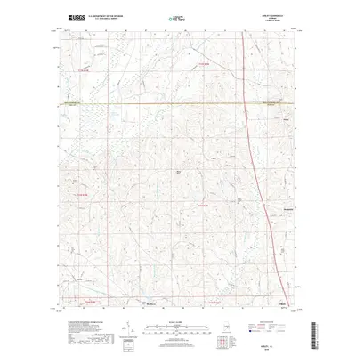 2018 Map of Ansley, 2018 Print