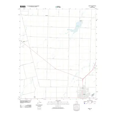 2010 Map of Anson, 2010 Print