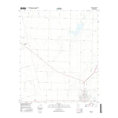 2016 Map of Anson, 2016 Print