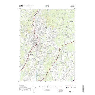 2021 Map of Ansonia, 2021 Print