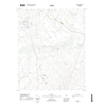 2019 Map of Ansonville, 2019 Print