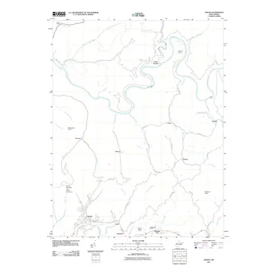 2011 Map of Ansted, 2011 Print