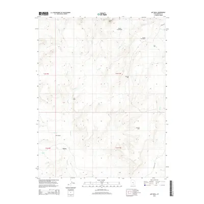 2014 Map of Ant Knoll, 2014 Print