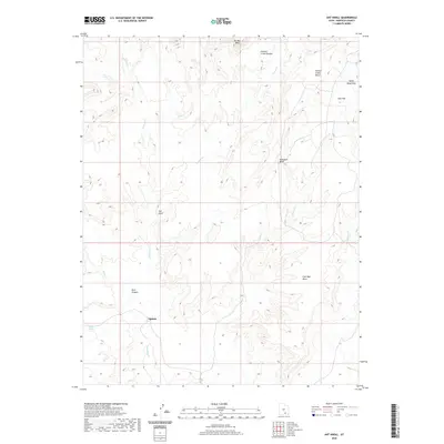 2020 Map of Ant Knoll, 2020 Print