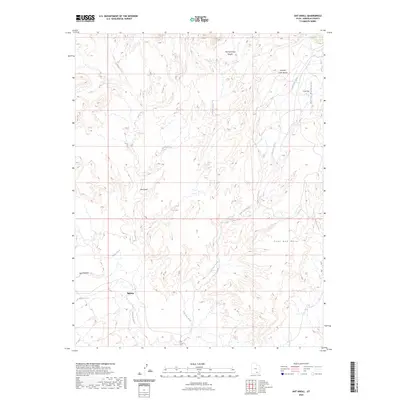 2023 Map of Ant Knoll, 2023 Print