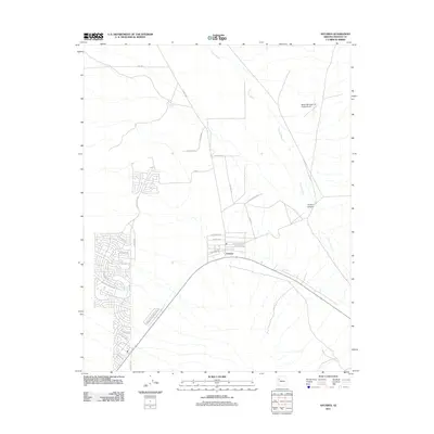 2011 Map of Antares, 2011 Print