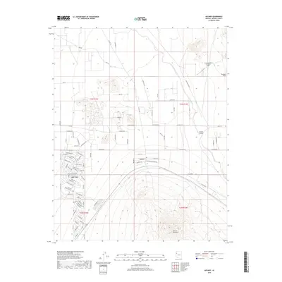 2018 Map of Antares, 2018 Print