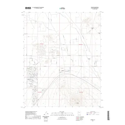 2021 Map of Antares, 2021 Print