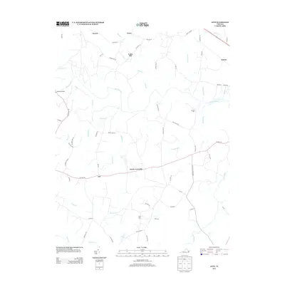 2013 Map of Ante, 2013 Print