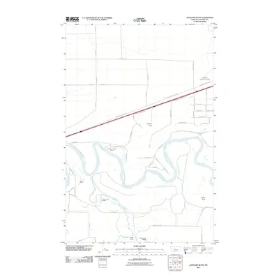 2011 Map of Antelope Butte, 2011 Print