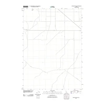 2010 Map of Antelope Butte, 2010 Print