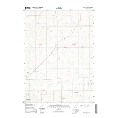 2015 Map of Antelope Creek, 2015 Print