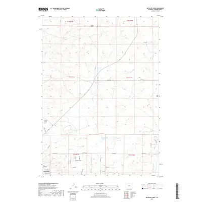 2017 Map of Antelope Creek, 2017 Print