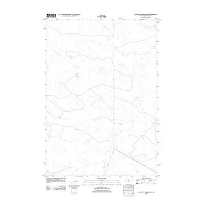 2012 Map of Antelope Creek East, 2012 Print