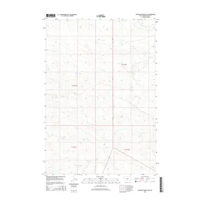 2015 Map of Antelope Creek East, 2015 Print